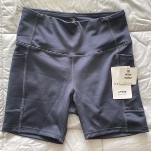 Grey Body Glove biker shorts